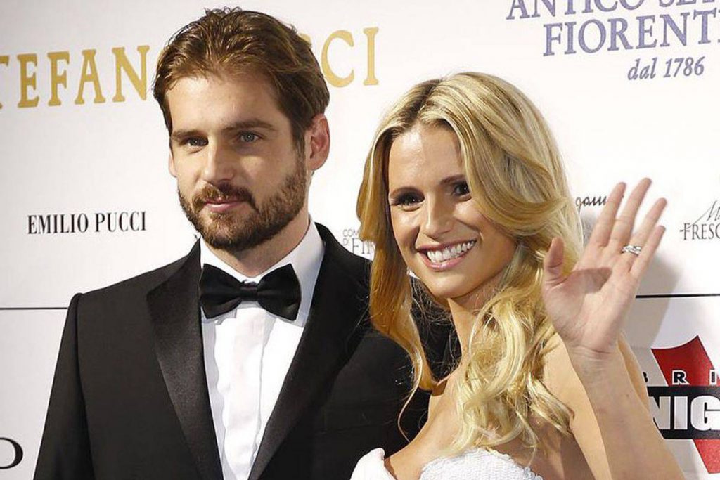 foto Tomaso Trussardi e Michelle Hunziker