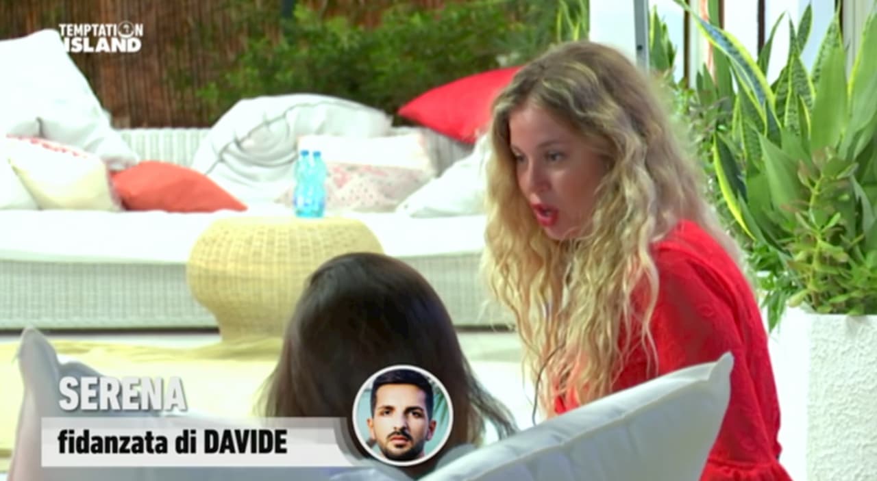 Temptation Island, Serena si ribella a Davide e si dice pronta a lasciarlo (video)