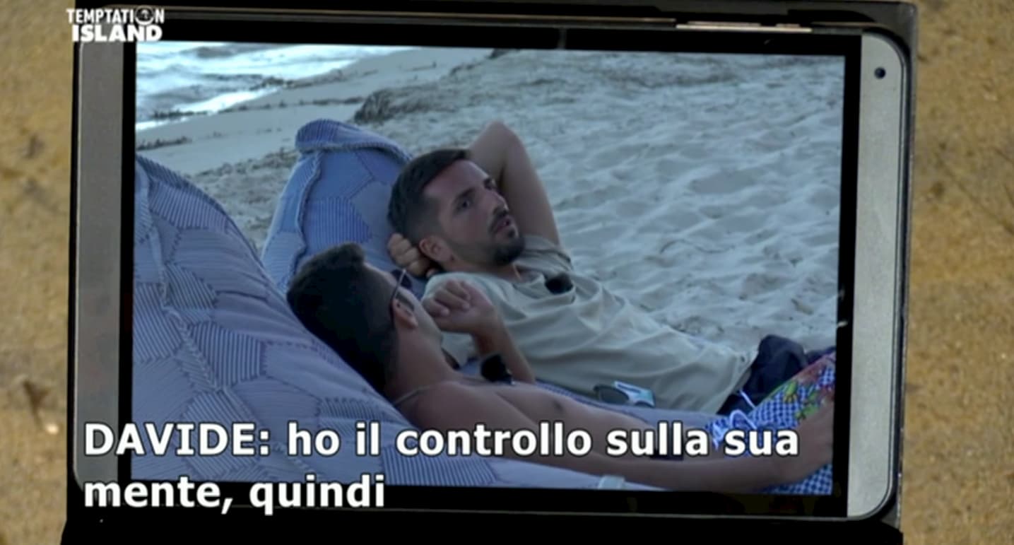 Temptation Island, il discorso di Davide sulla fidanzata Serena scandalizza gli spettatori (video)