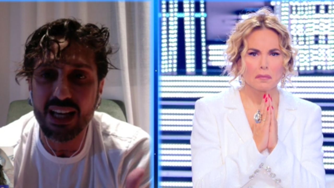 Fabrizio Corona choc a Live Non è la D’Urso: ‘Nina Moric psicopatica’ (VIDEO)