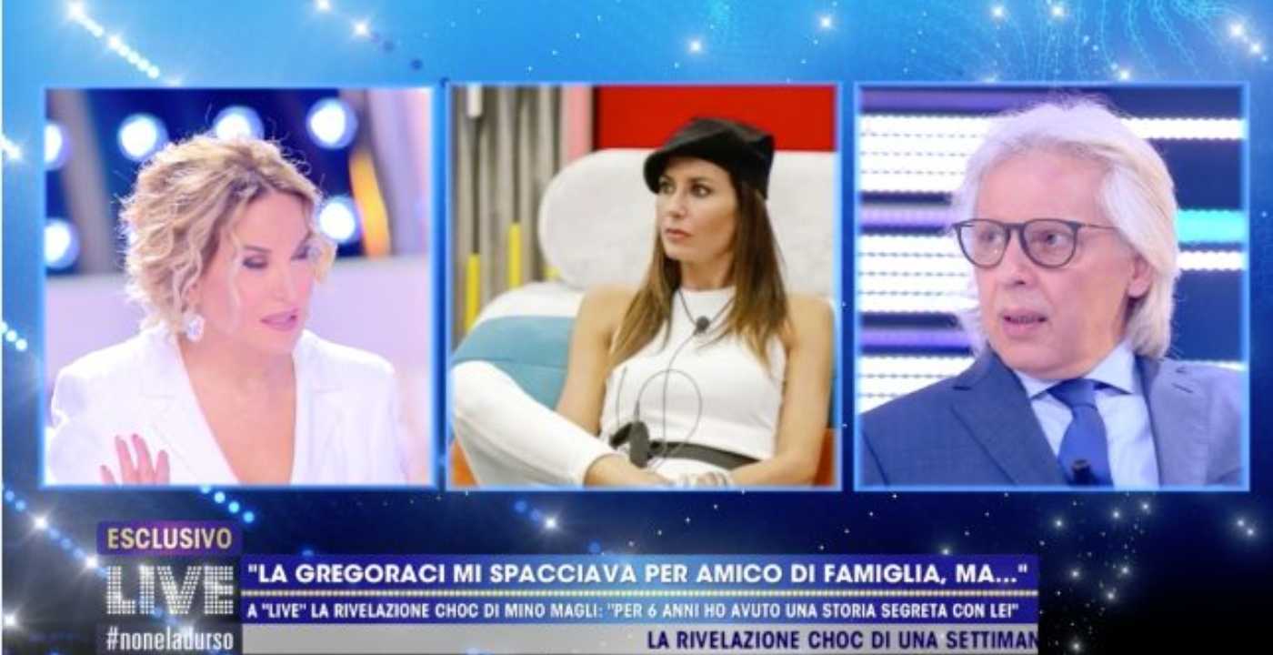 Live – Non è la d’Urso, Mino Magli ex della Gregoraci: “Aveva firmato un contratto con Briatore” (video)