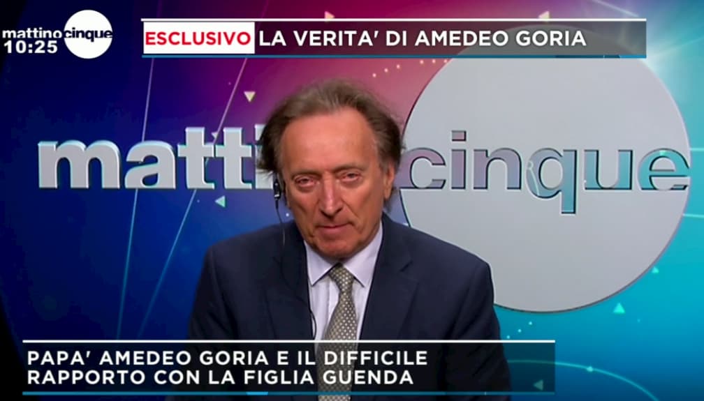 Amedeo Goria smentisce il compagno di Maria Teresa a Mattino 5