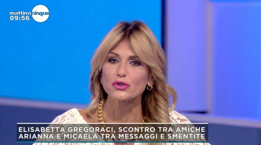 Arianna David a Mattino 5 contro l'avvocato di Elisabetta Gregoraci