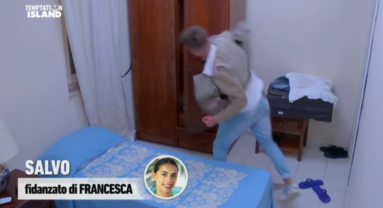 Temptation Island, la furia di Salvo contro Francesca: “Oramai sono single” (video)