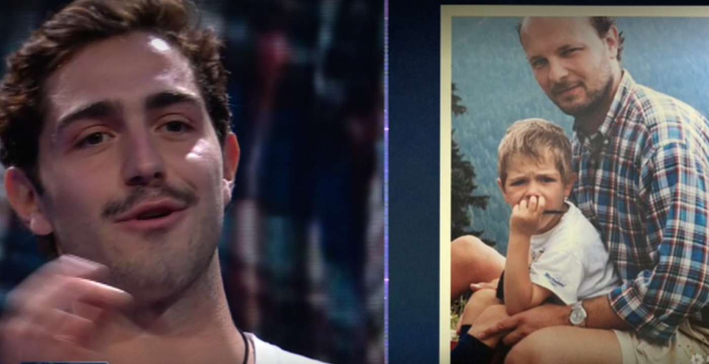 pix Tommaso Zorzi E Il Padre tommaso zorzi piange pensando al padre