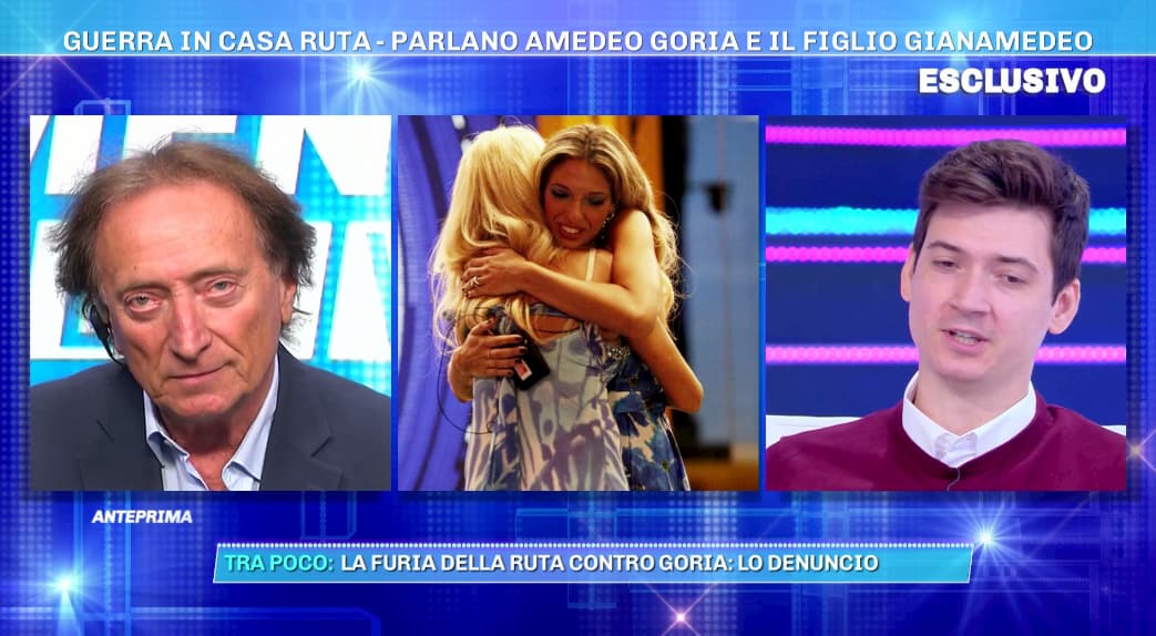 Amedeo Goria si lascia andare a una confessione inaspettata a Domenica Live