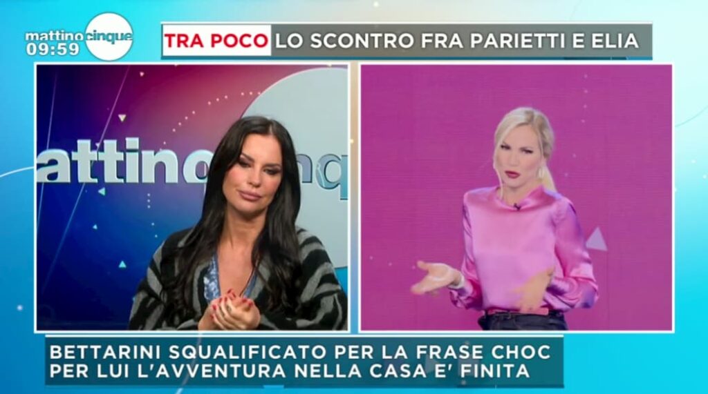 Antonella Mosetti la tocca piano su Stefano Bettarini a Mattino 5