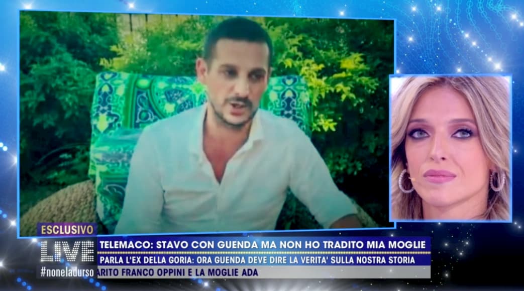 A Live Non è la d’Urso Guenda ha rivisto l’ex fidanzato Christian, ma anche Telemaco