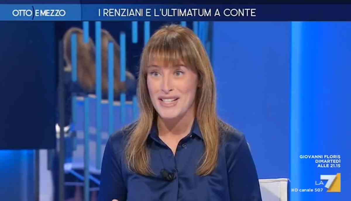 Boschi vs Gruber a Otto e mezzo, scintille per le foto con Berruti (Video)
