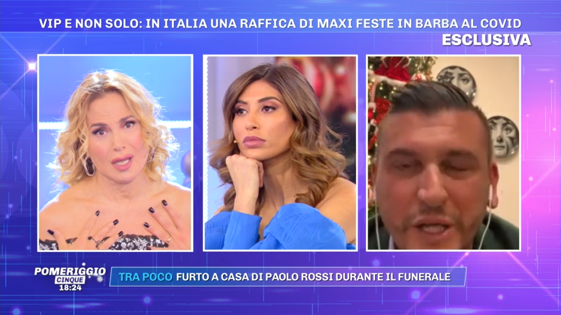 Pomeriggio 5, Elisa De Panicis e Mila Suarez: ecco l'uomo che ha pagato la sua festa di compleanno