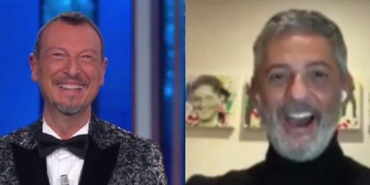 Sanremo 2021, Fiorello ad Amadeus per aver cacciato Morgan: “L’unico che elimina giudici…” (VIDEO)