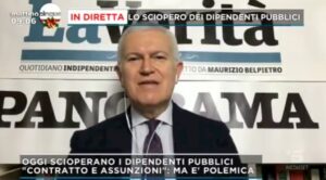 Maurizio Belpietro contro lo sciopero dei dipendenti pubblici