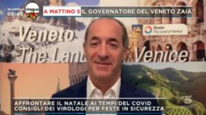 I consigli di Luca Zaia per trascorrere il Natale ai tempi del Covid-19