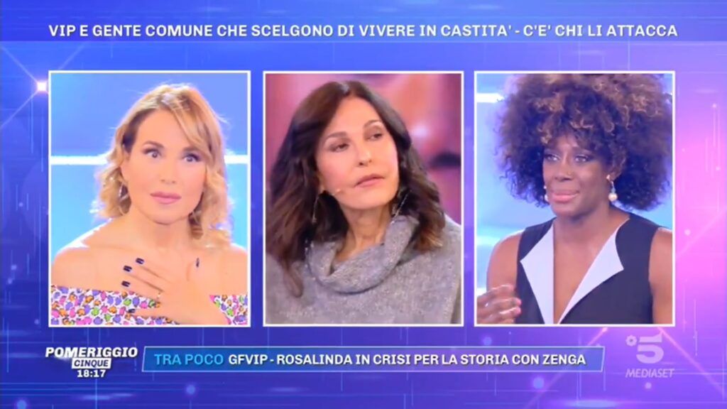 Sylvie Lubamba confessa a Pomeriggio 5 di aver conosciuto un autore e inviato de Le Iene