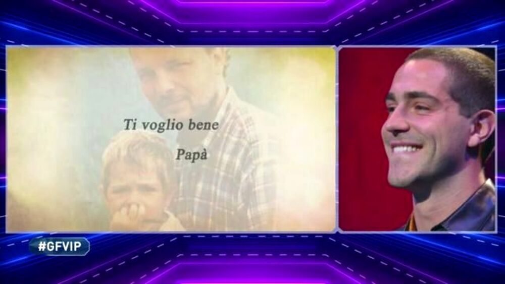 Tommaso Zorzi e la commovente video-lettera del padre in diretta