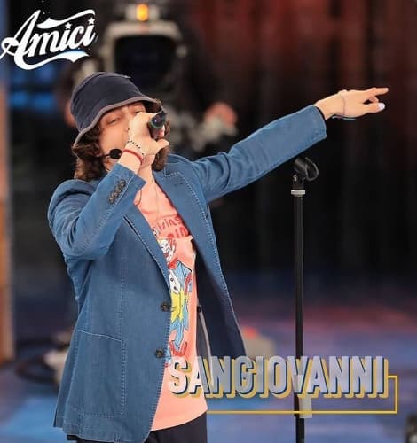 Sangiovanni, il favorito per vincere Amici 2021