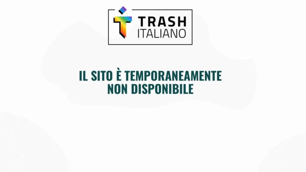 Trash Italiano, sito disattivato