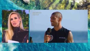 Andrea Cerioli e Ignazio Moser polemici con Ilary Blasi dopo la prova ricompensa all'Isola dei Famosi