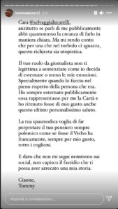 lite tommaso zorzi e selvaggia lucarelli