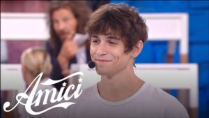 Alessandro Rina allievo di canto Amici 21