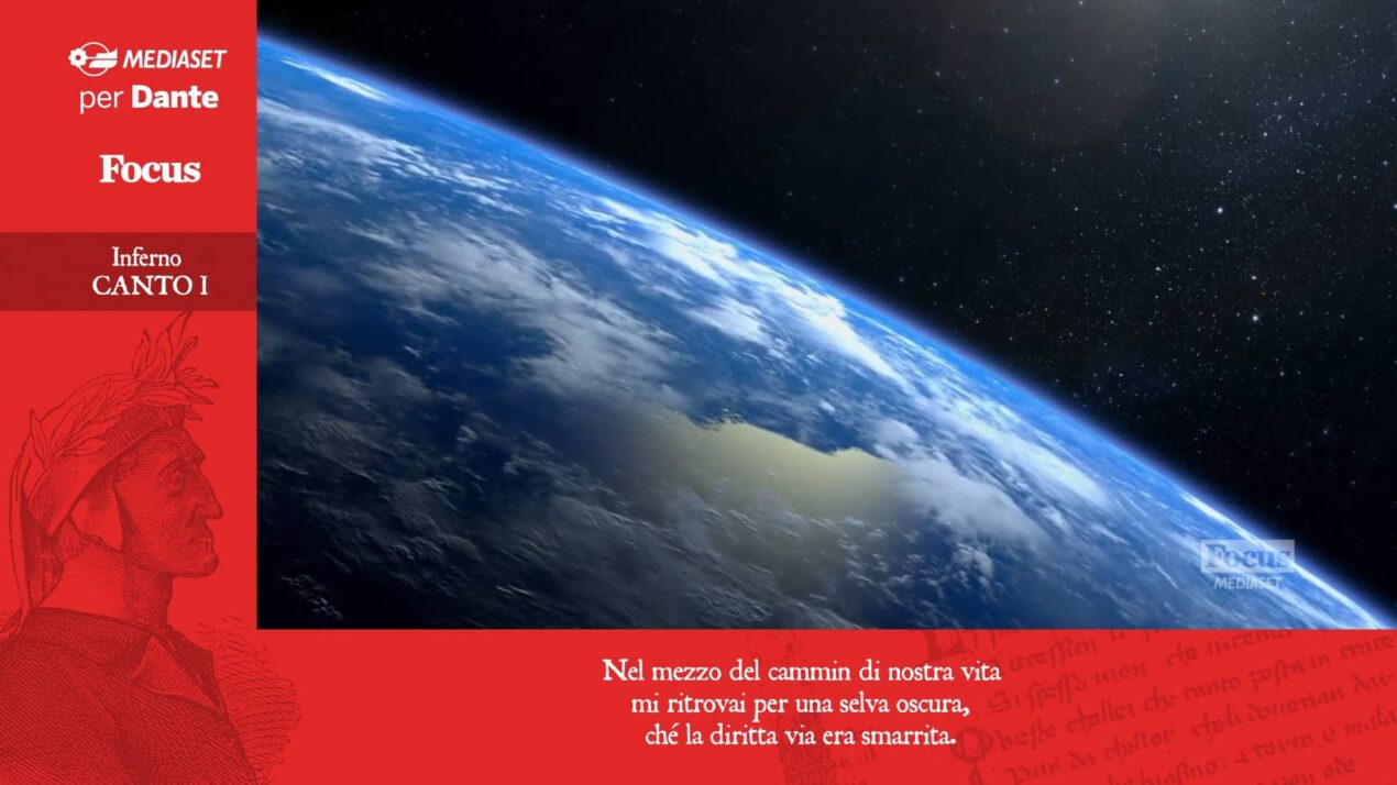 Focus lancia "Mediaset per Dante": un esperimento mai realizzato prima in tv
