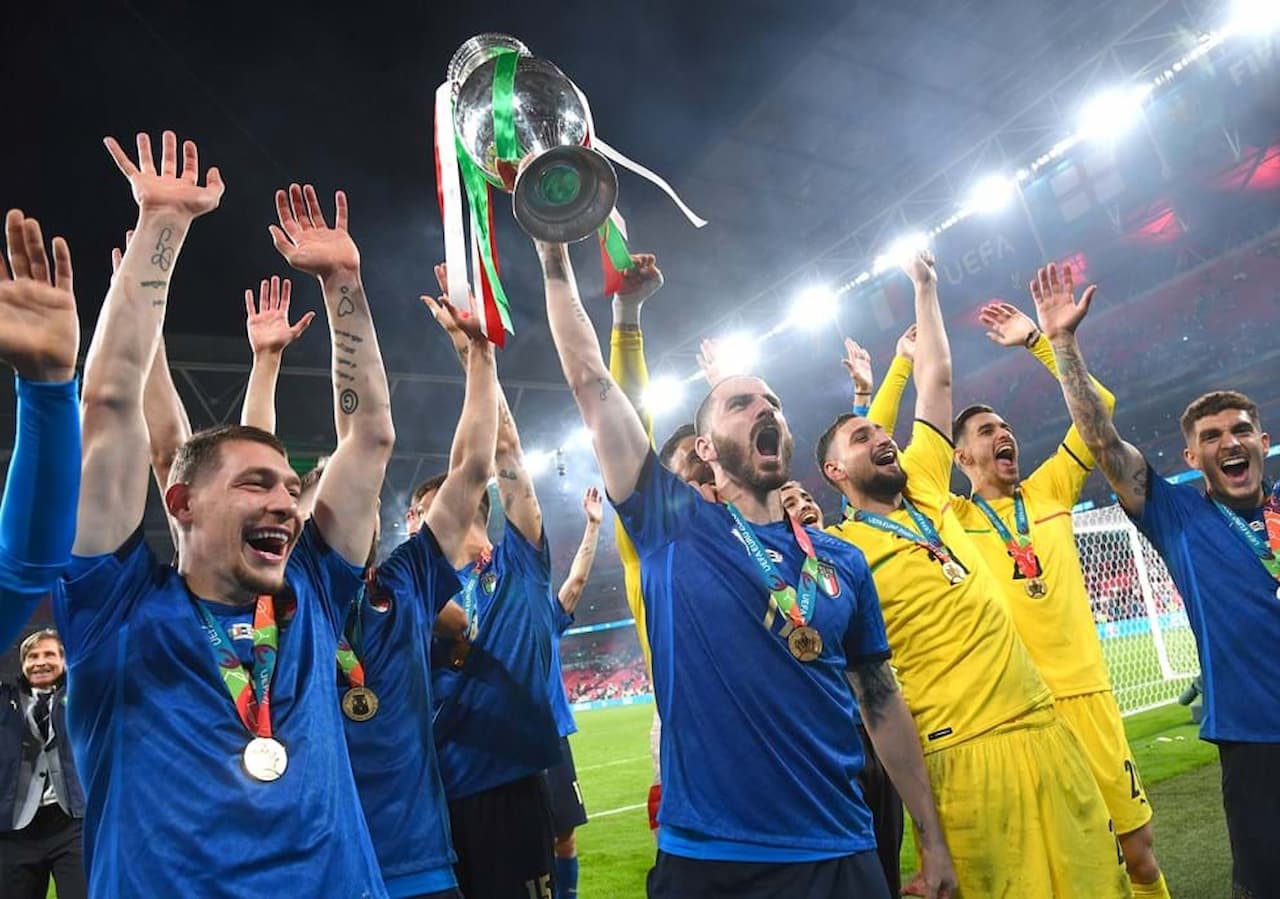 Vittoria italia europei 2021