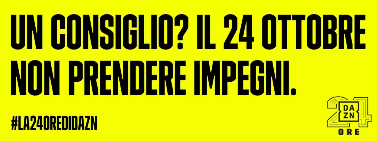Su DAZN in arrivo una 24 ore non stop di grande sport