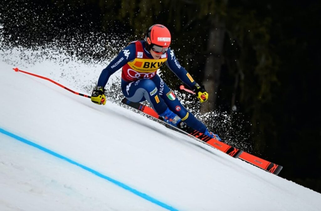 Federica Brigone in Coppa del Mondo di Sci