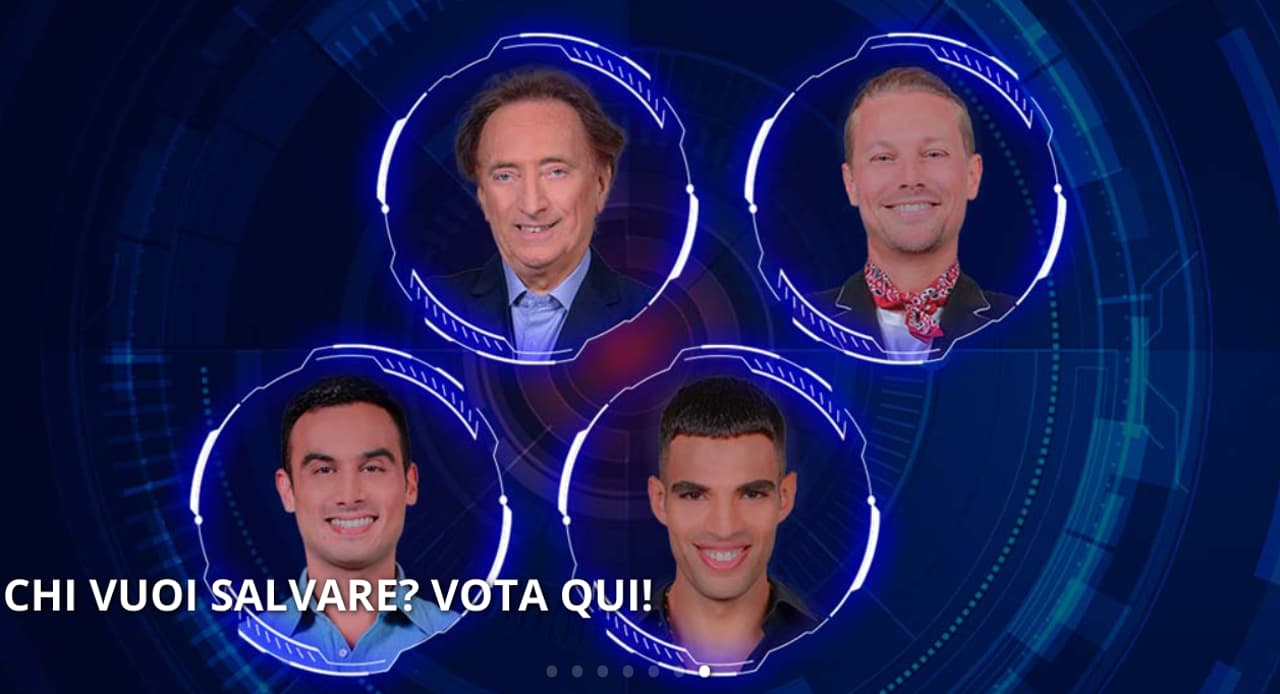 Gf Vip 6 Il Meno Votato Del 4 Ottobre Nei Sondaggi