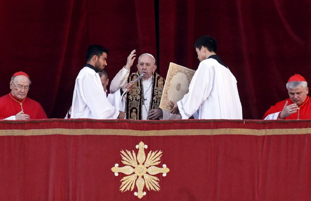 Benedizione Urbi et Orbi di Papa Francesco