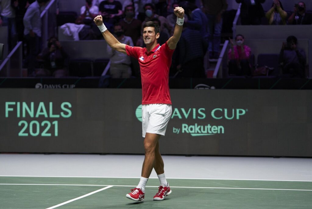 Djokovic in Coppa Davis 2021