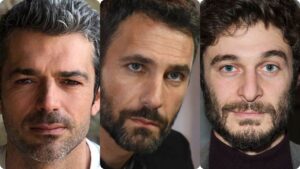 Lino Guanciale, Raoul Bova e Luca Argentero a Sanremo