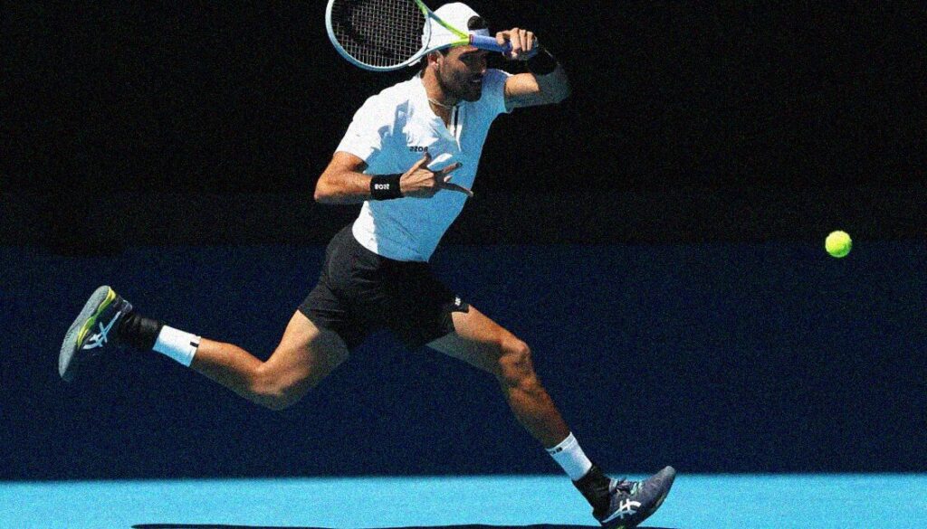 Matteo Berrettini al primo turno degli Australian Open 2022
