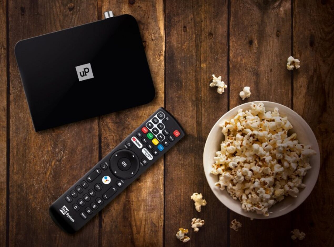 UP T2 4K, il decoder digitale terrestre 4K con Android TV si aggiorna