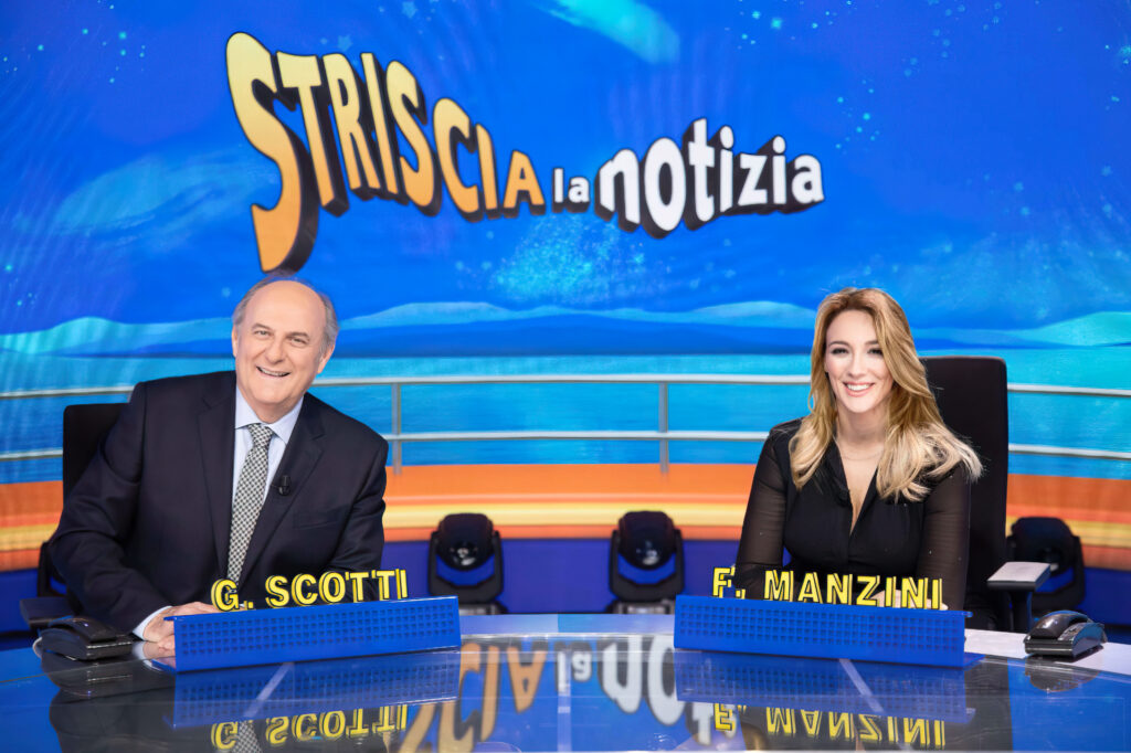 Scotti Manzini Striscia La Notizia