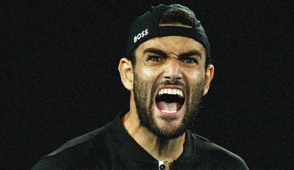 Esultanza di Matteo Berrettini