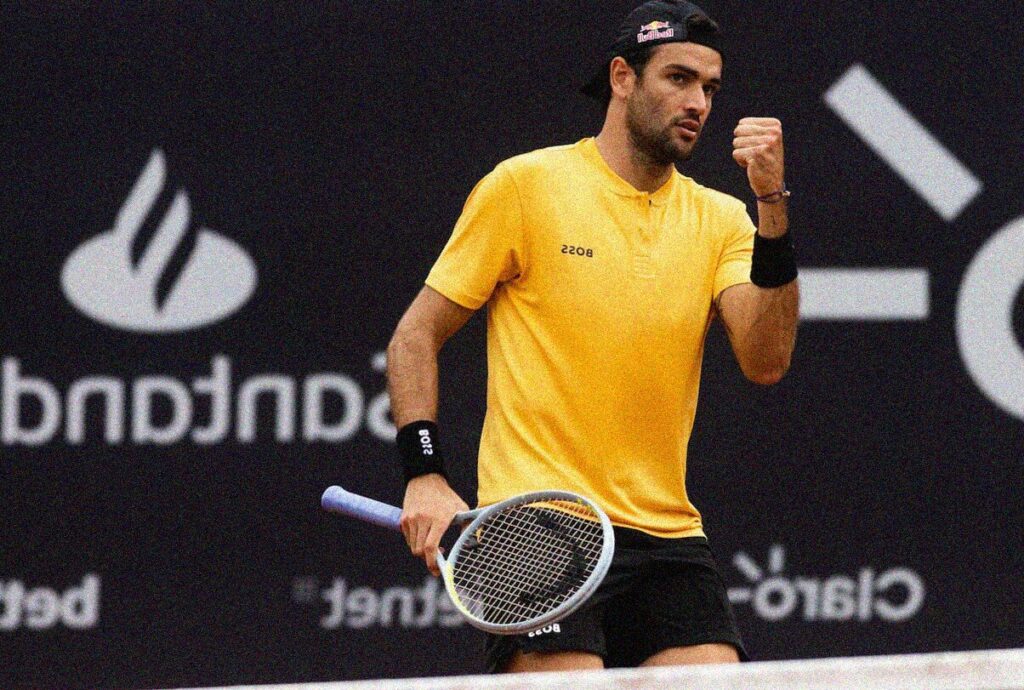 Matteo Berrettini agli ottavi di finale dell'ATP Rio de Janeiro 2022
