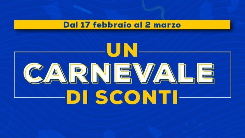 Volantino Euronics Un carnevale di sconti