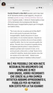 Storia di Alex Belli contro Davide Silvestri