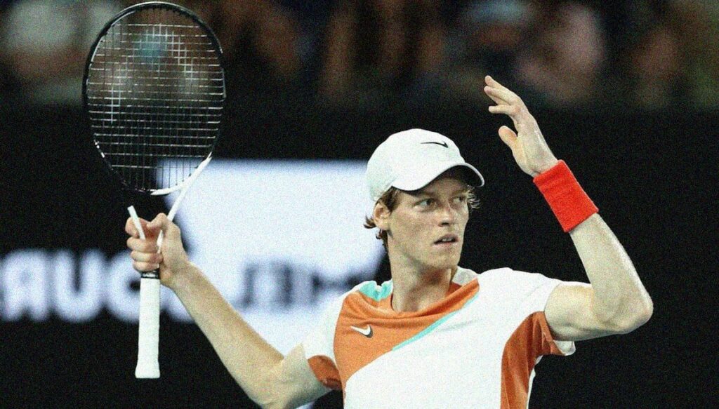 Jannick Sinner chiede l'aiuto del pubblico all'Australian Open 2022