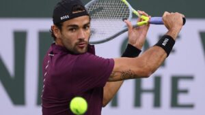 Matteo Berrettini slice di rovescio