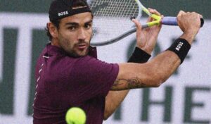Matteo Berrettini slice di rovescio