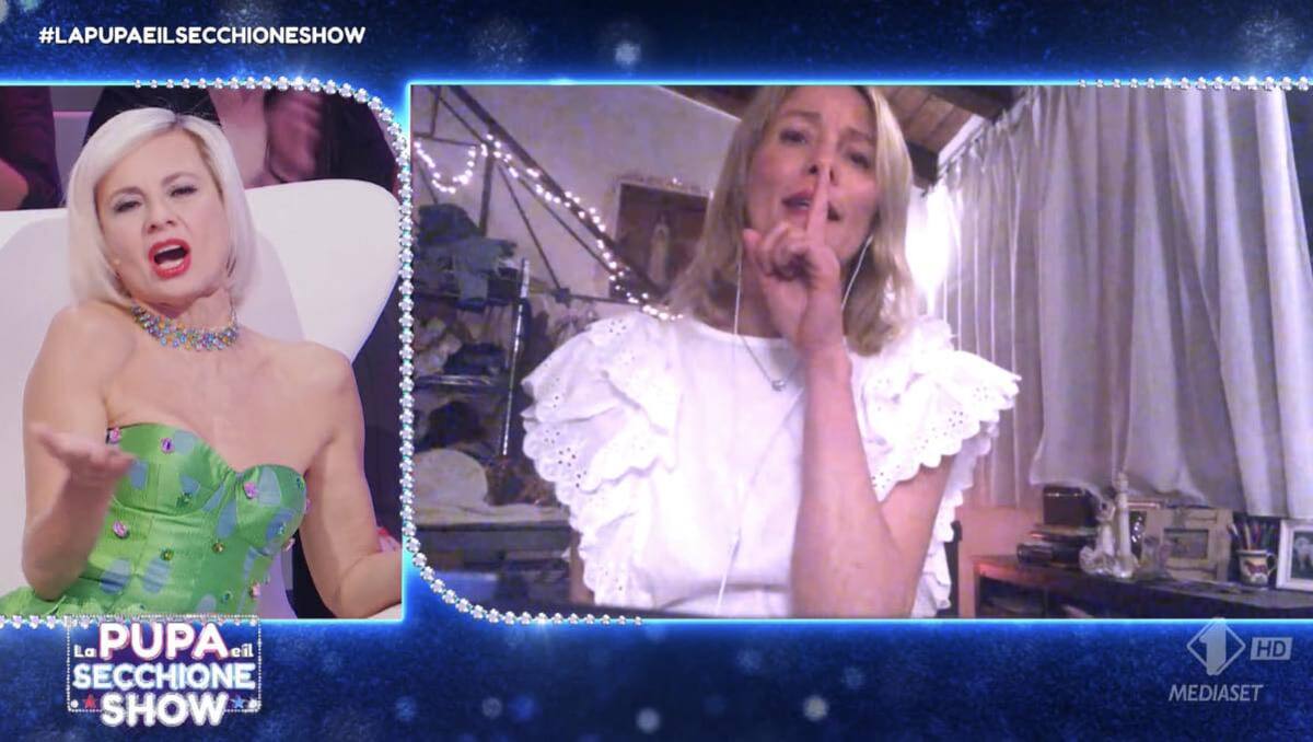Lite tra Antonella Elia e Flavia Vento a La Pupa e il Secchione Show: "Zitta"