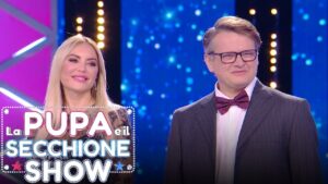 Elena Morali e Aristide a La Pupa e il Secchione Show