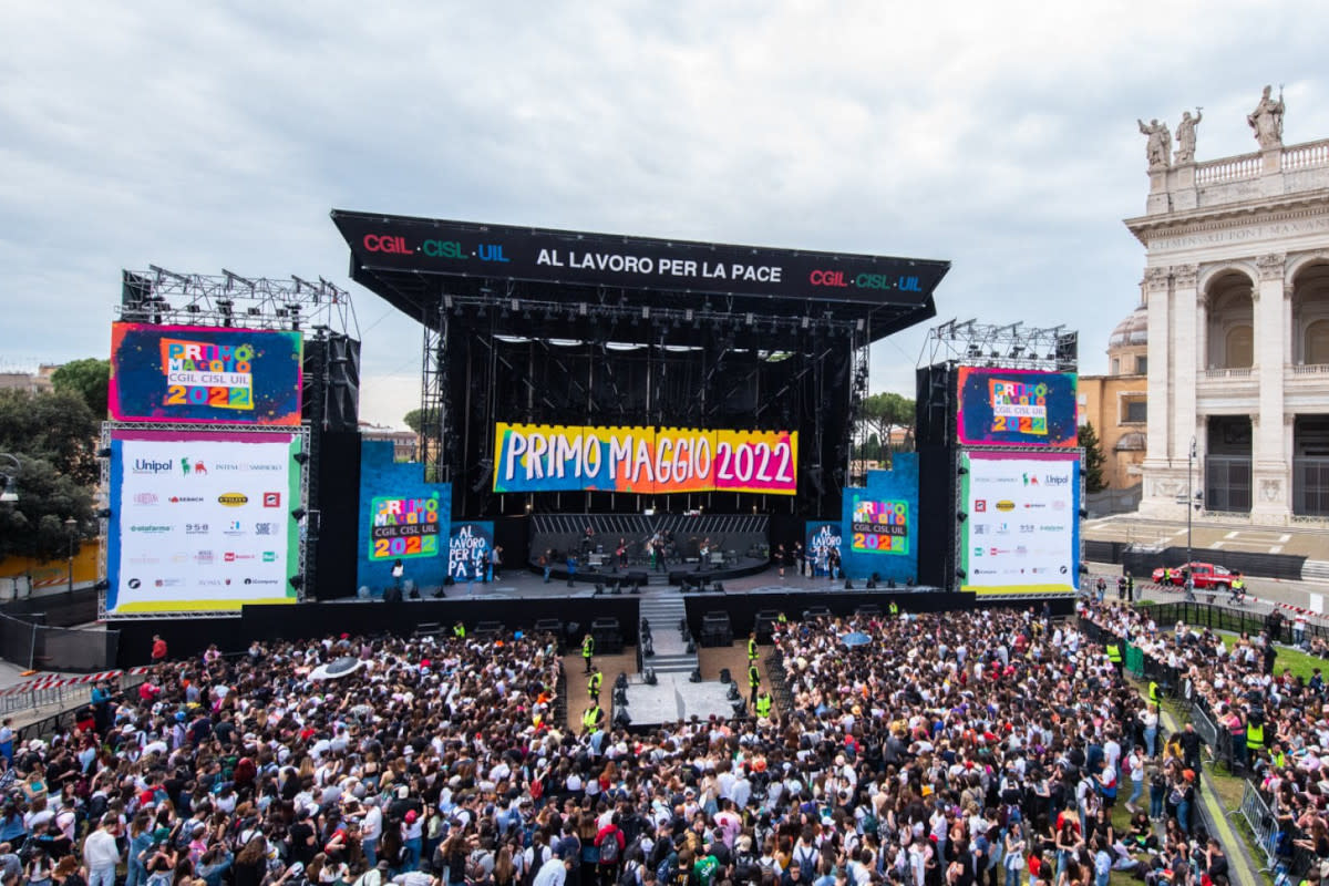Ambra Angiolini cita Manuel Bortuzzo al concerto del primo maggio: cos'ha detto?