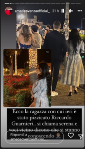 Avvistamento Riccardo Guarnieri