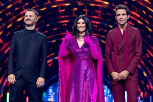 Eurovision 2022 Cattelan - Laura Pausini - Mika