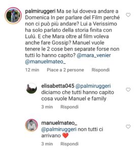 Manuel Bortuzzo accusa Mara Venier