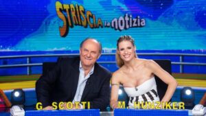 Michelle Hunziker Striscia la Notizia