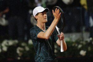 Jannik Sinner al secondo turno degli Internazionali d'Italia